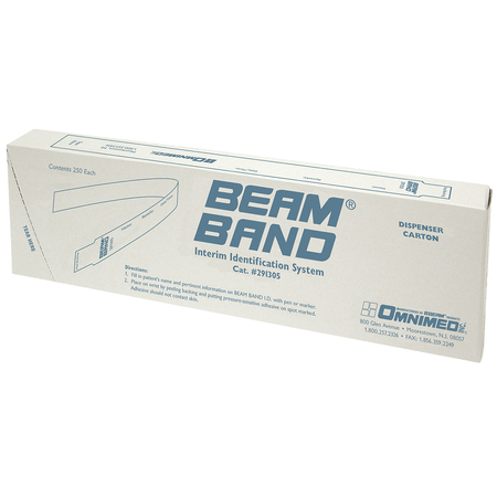 OMNIMED Self-Stick Patient Identification Bands, PK250 291305